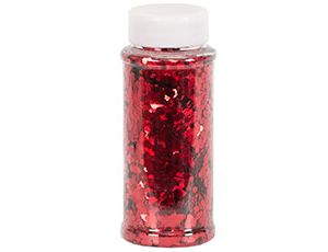 конфетти блестки для декора, красные, 90гр; китай конфетти блестки для декора, красные, 90гр; китай